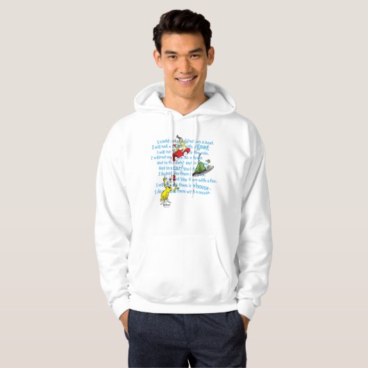 Dr. Seuss | Grüne Eier und Schinken Storybook Must Hoodie (Vorne ganz)