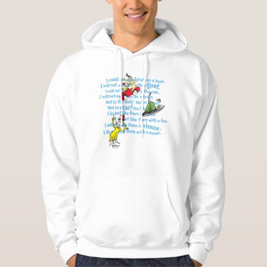 Dr. Seuss | Grüne Eier und Schinken Storybook Must Hoodie (Vorderseite)