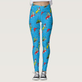 Dr. Seuss | Grüne Eier und Schinken Storybook Must Leggings (Vorderseite)