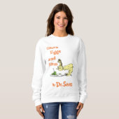 Dr. Seuss | Grüne Eier und Schinken Sweatshirt (Vorne ganz)