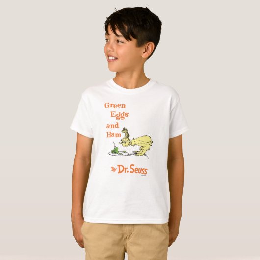 Dr. Seuss | Grüne Eier und Schinken T-Shirt (Vorne ganz)