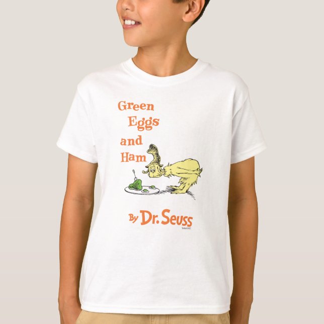 Dr. Seuss | Grüne Eier und Schinken T-Shirt (Vorderseite)