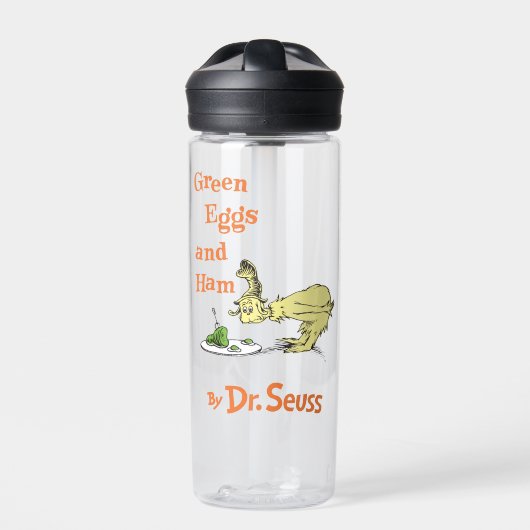 Dr. Seuss | Grüne Eier und Schinken Trinkflasche (Vorderseite)