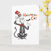 Dr. Seuss | Halloween Cat in the Hat Karte (Gelbe Blume)
