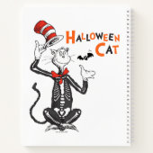 Dr. Seuss | Halloween Cat in the Hat Notizblock (Rückseite)