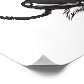 Dr. Seuss | Halloween Cat in the Hat Poster (Ecke)