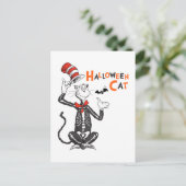 Dr. Seuss | Halloween Cat in the Hat Postkarte (Stehend Vorderseite)