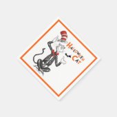 Dr. Seuss | Halloween Cat in the Hat Serviette (Ecke)