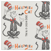 Dr. Seuss | Halloween Cat in the Hat Stoff (Nahaufnahme)
