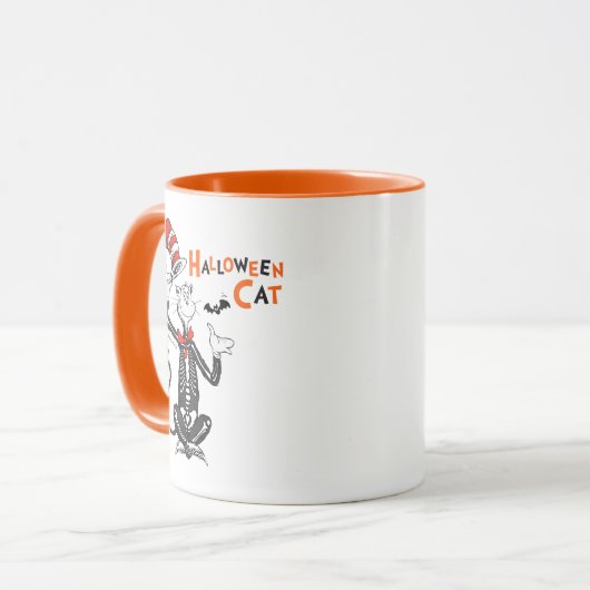 Dr. Seuss | Halloween Cat in the Hat Tasse (Vorderseite Links)