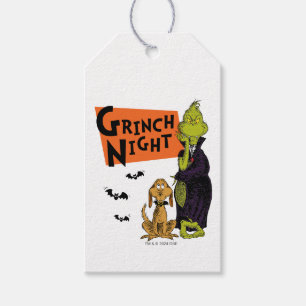Dr. Seuss   Halloween Grinch Nacht Grafik Geschenkanhänger