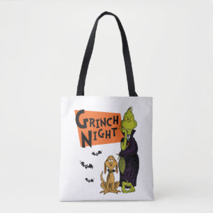 Dr. Seuss Halloween Grinch Nacht Grafik Tasche