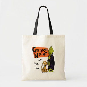 Dr. Seuss Halloween Grinch Nacht Grafik Tragetasche