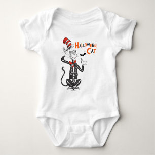 Dr. Seuss Halloween-Katze im Hut Baby Strampler