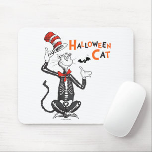 Dr. Seuss   Halloween-Katze im Hut Mousepad