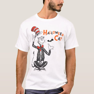 Dr. Seuss Halloween-Katze im Hut T-Shirt
