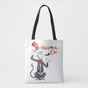 Dr. Seuss Halloween-Katze im Hut Tasche