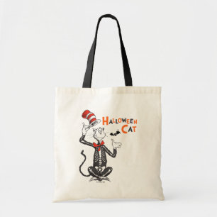 Dr. Seuss Halloween-Katze im Hut Tragetasche