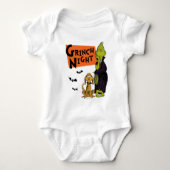Dr. Seuss | Hallowen Grinch Night Graphic Baby Strampler (Vorderseite)