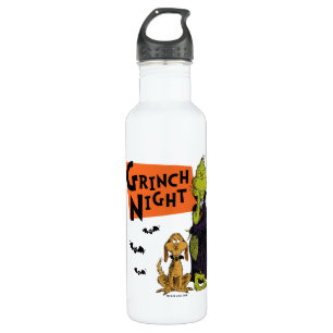 Dr. Seuss Hallowen Grinch Night Graphic Edelstahlflasche
