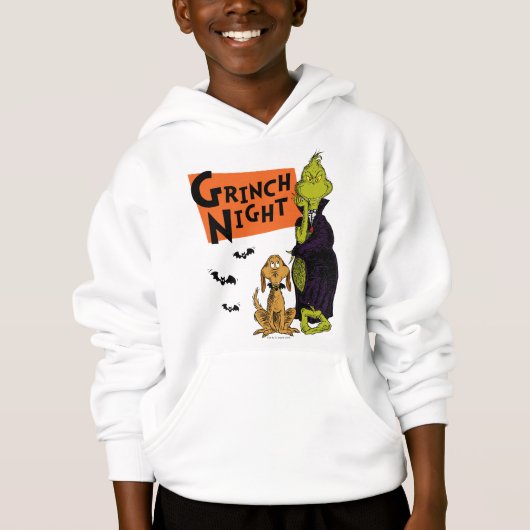 Dr. Seuss | Hallowen Grinch Night Graphic Hoodie (Vorderseite)