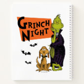 Dr. Seuss | Hallowen Grinch Night Graphic Notizblock (Rückseite)