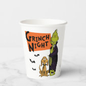 Dr. Seuss | Hallowen Grinch Night Graphic Pappbecher (Rückseite)