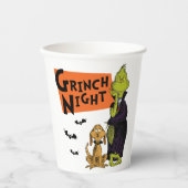 Dr. Seuss | Hallowen Grinch Night Graphic Pappbecher (Vorderseite)