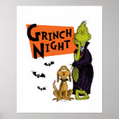 Dr. Seuss | Hallowen Grinch Night Graphic Poster (Vorne)