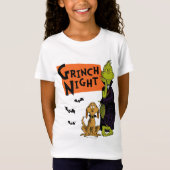 Dr. Seuss | Hallowen Grinch Night Graphic T-Shirt (Vorderseite)