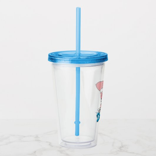 Dr. Seuss Hat Logo Acryltrinkbecher (Rechts)