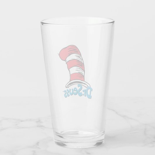 Dr. Seuss Hat Logo Glas (Rückseite)