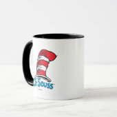 Dr. Seuss Hat Logo Kaffeetasse (Vorderseite Links)