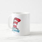 Dr. Seuss Hat Logo Kaffeetasse (Vorderseite Links)
