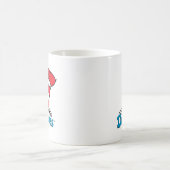 Dr. Seuss Hat Logo Kaffeetasse (Mittel)