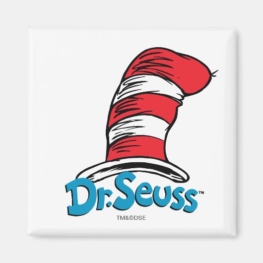 Dr. Seuss Hat Logo Magnet (Vorne)