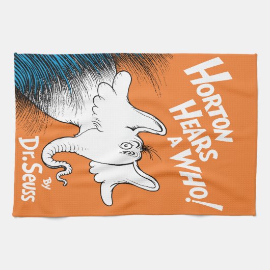Dr. Seuss | Horton hört A Who the Book Geschirrtuch (Horizontal)