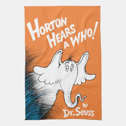 Dr. Seuss | Horton hört A Who the Book Geschirrtuch (Vertikal)