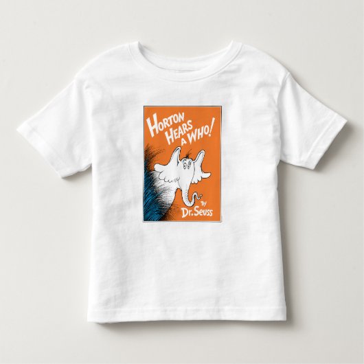 Dr. Seuss | Horton hört A Who the Book Kleinkind T-shirt (Vorderseite)