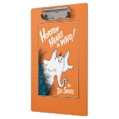 Dr. Seuss | Horton hört A Who the Book Klemmbrett (Links)