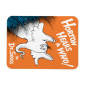Dr. Seuss | Horton hört A Who the Book Magnet (Horizontal)