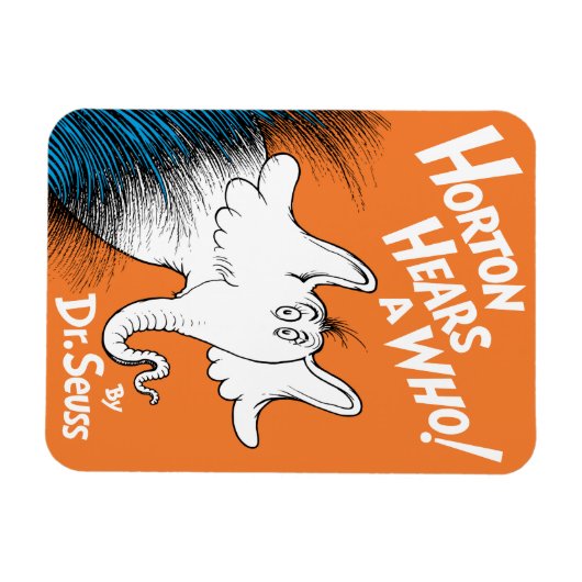 Dr. Seuss | Horton hört A Who the Book Magnet (Horizontal)