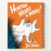 Dr. Seuss | Horton hört A Who the Book Notizblock (Rückseite)
