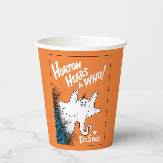 Dr. Seuss | Horton hört A Who the Book Pappbecher (Vorderseite)