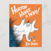 Dr. Seuss | Horton hört A Who the Book Postkarte (Vorderseite)