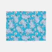 Dr. Seuss Horton hört ein Hu! Fleecedecke (Vorderseite (Horizontal))