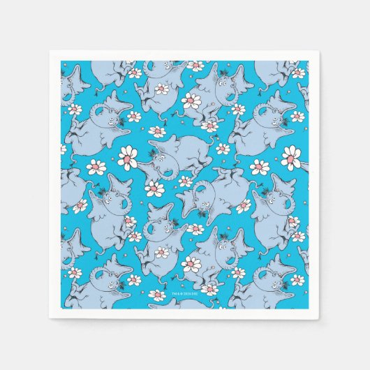 Dr. Seuss Horton hört ein Hu! Serviette (Vorderseite)