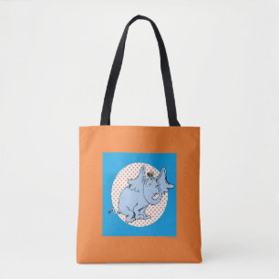 Dr. Seuss Horton Hört Ein Huu Orangefarbene Tupfen Tasche