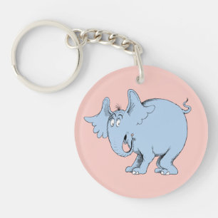 Dr. Seuss Horton hört ein Wer ist da Schlüsselanhänger