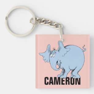 Dr. Seuss Horton hört ein Wer ist da Schlüsselanhänger